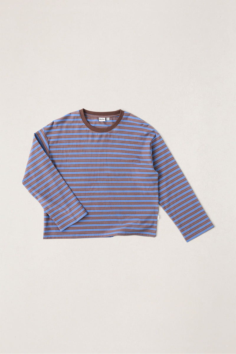 Porto Stripe Long Sleeve Cafe