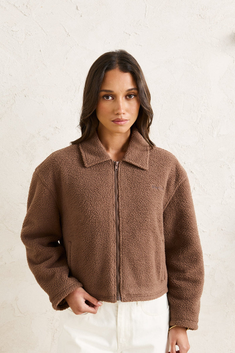 Sherpa Jacket Brown