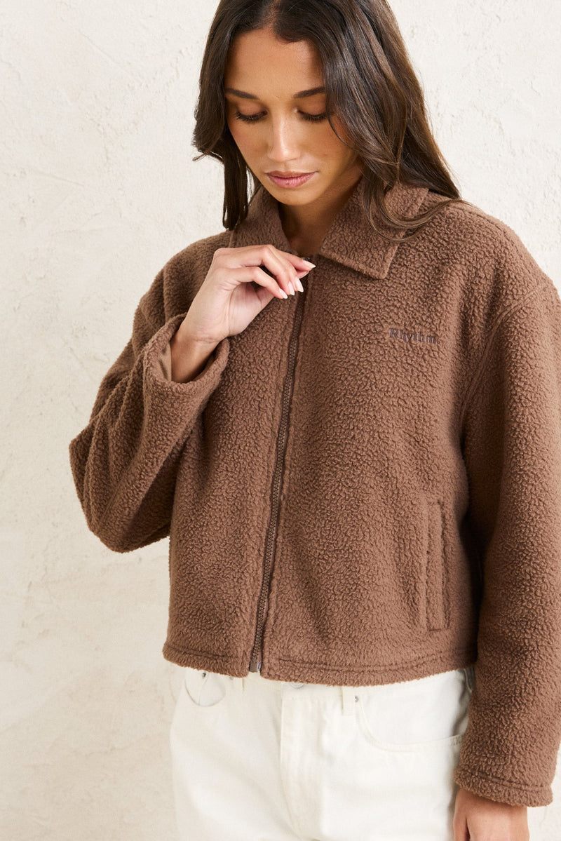 Sherpa Jacket Brown
