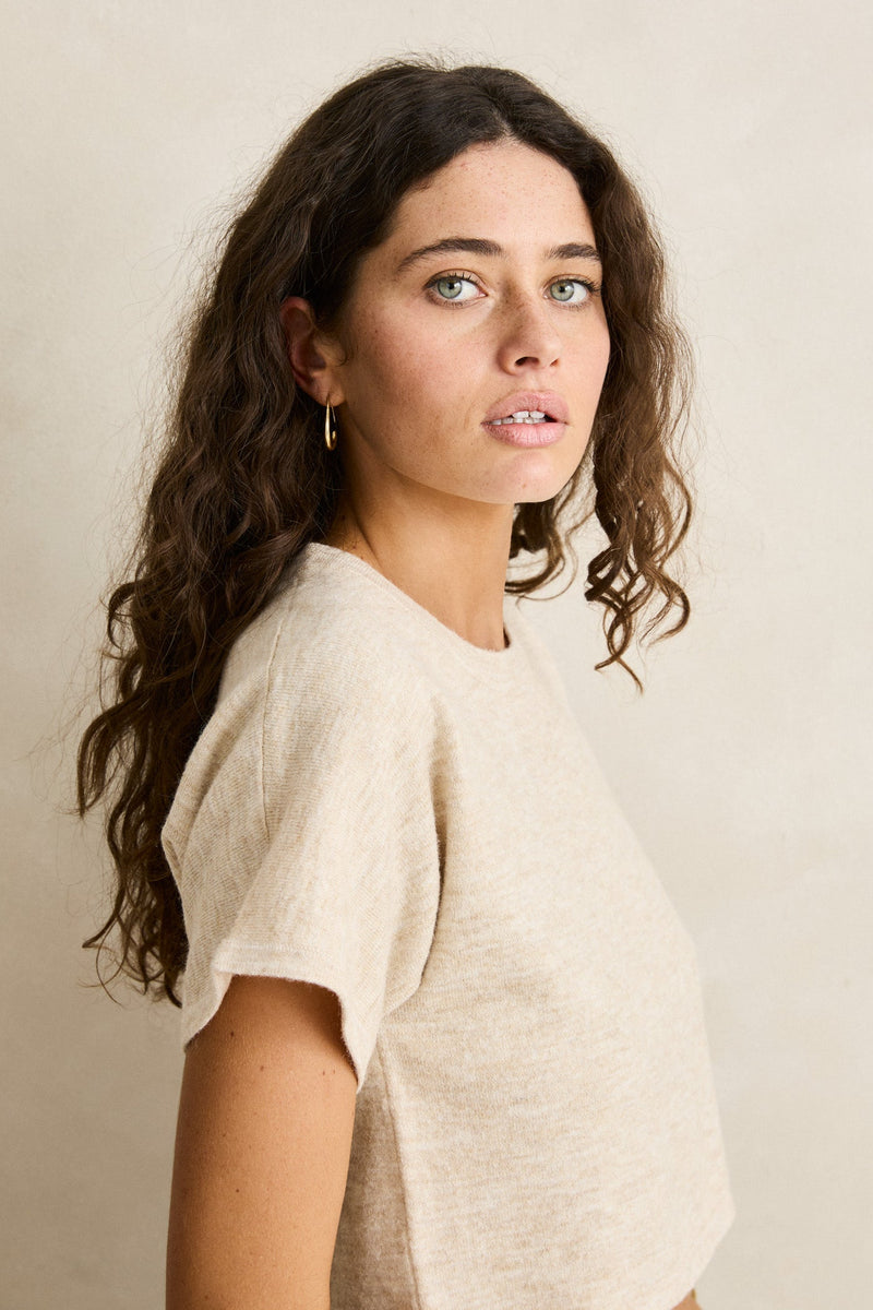 Marloe Knit Top Oat