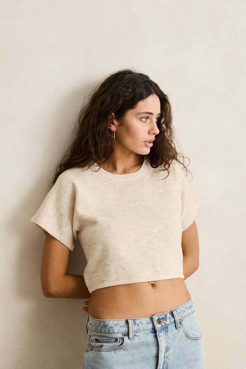 Marloe Knit Top Oat