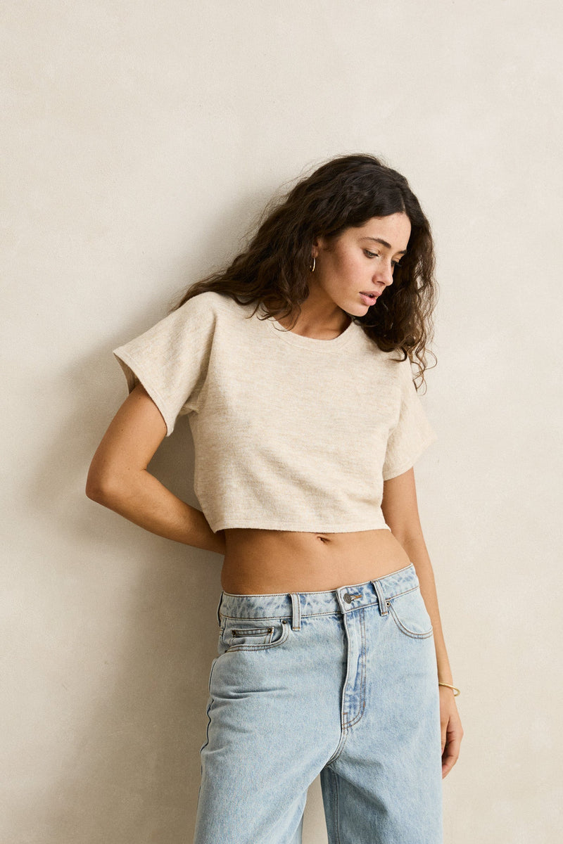 Marloe Knit Top Oat