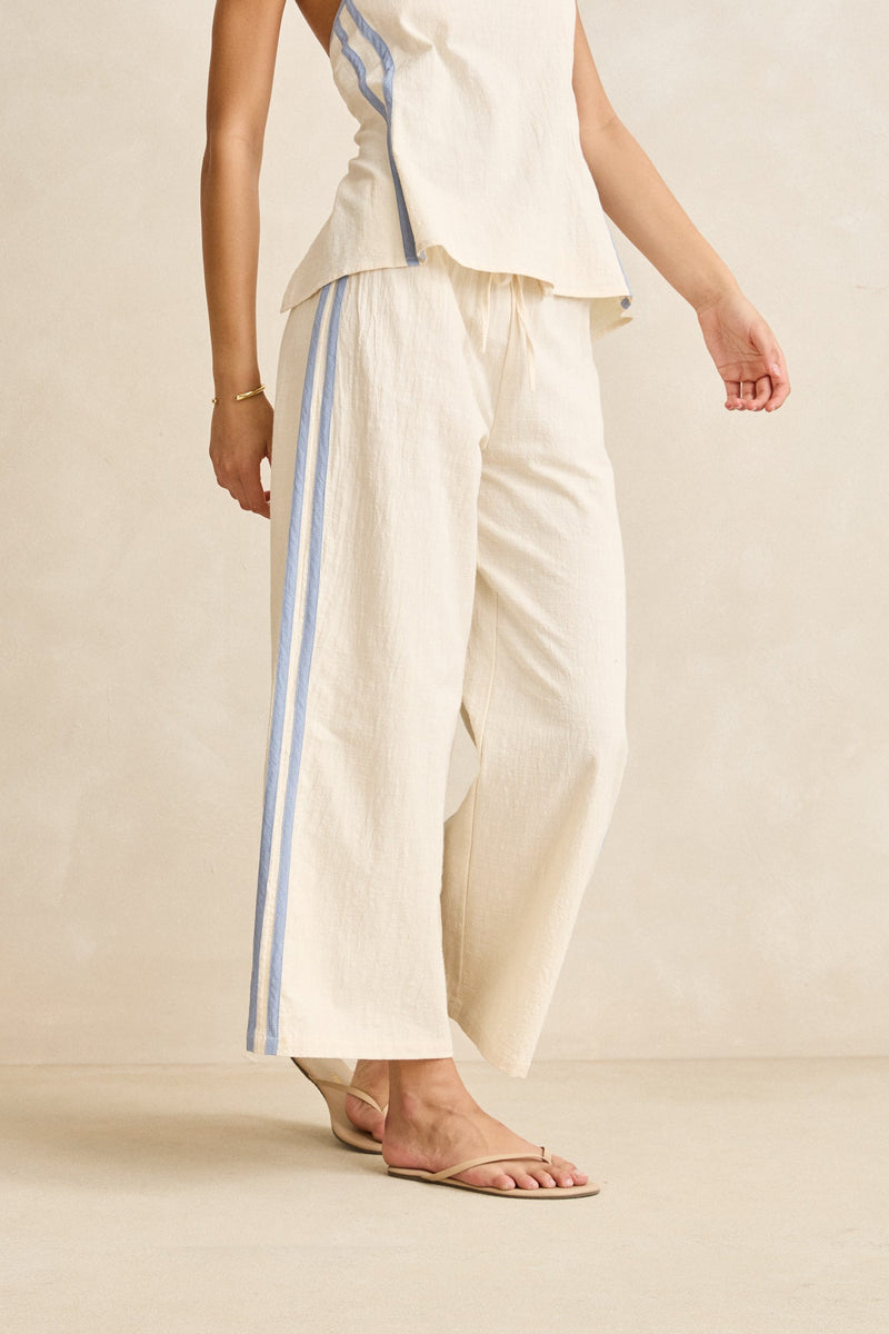 Tinker Stripe Pant Cream