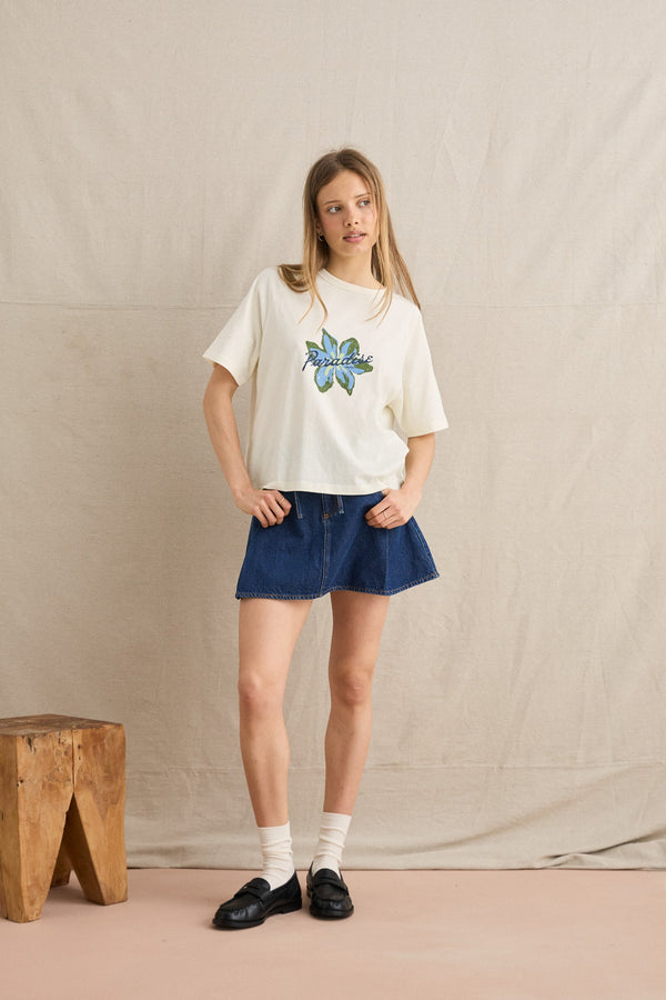 Paradiso Tee Vintage White