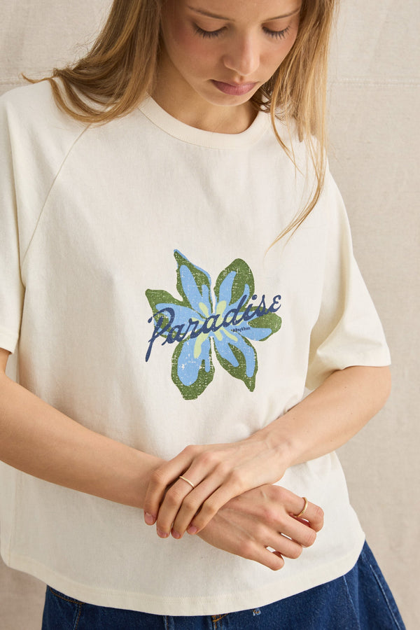 Paradiso Tee Vintage White