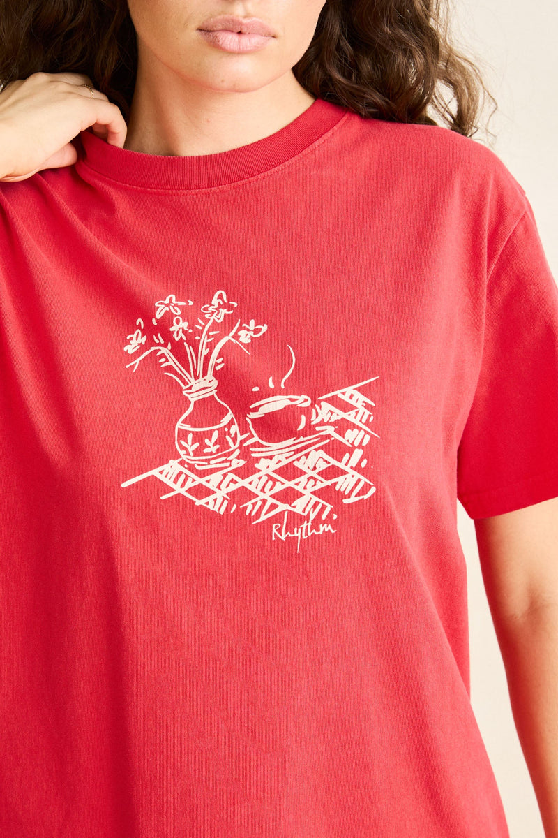 Simple Things Vintage Tee Washed Red