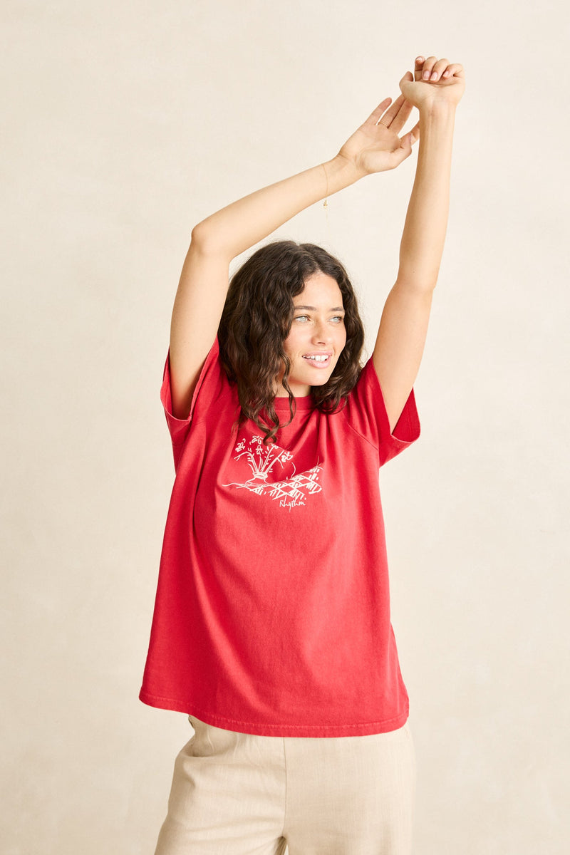Simple Things Vintage Tee Washed Red
