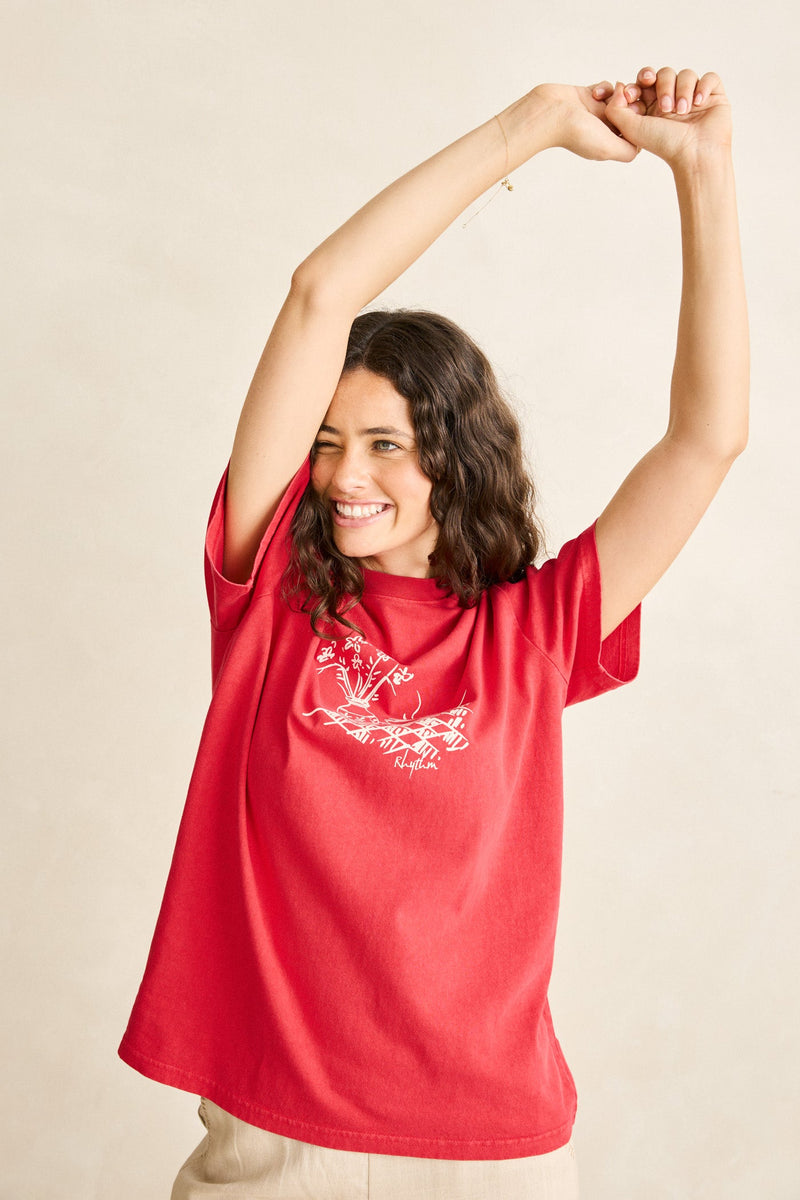 Simple Things Vintage Tee Washed Red