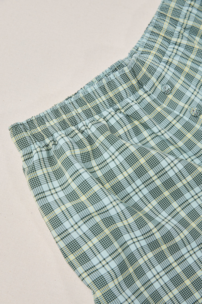 Poolside Plaid Boxer Short