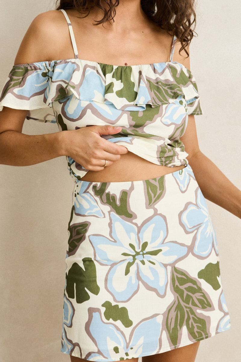 Gigi Skirt Blue