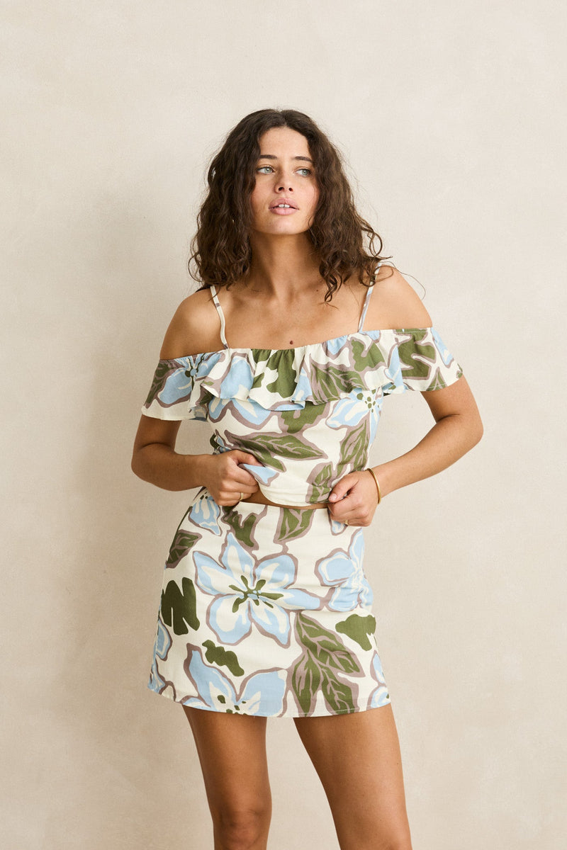 Gigi Skirt Blue