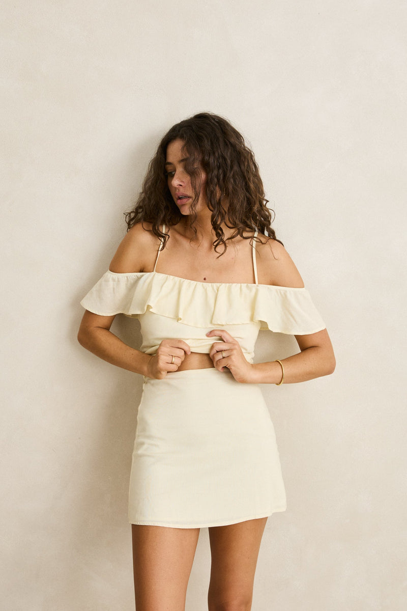 Gigi Skirt Cream