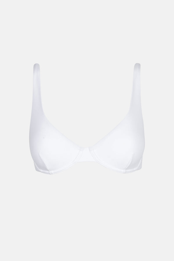 Classic Underwire Top White