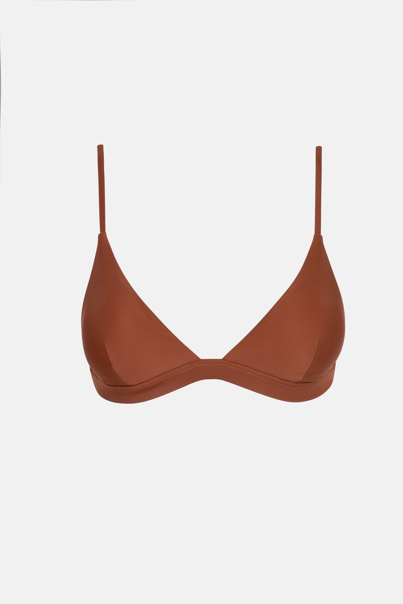 Classic Bralette Top Rust