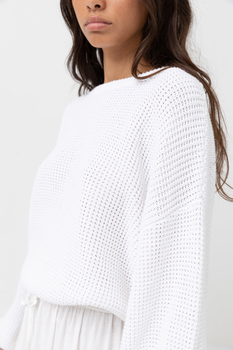 Classic Knit Jumper White