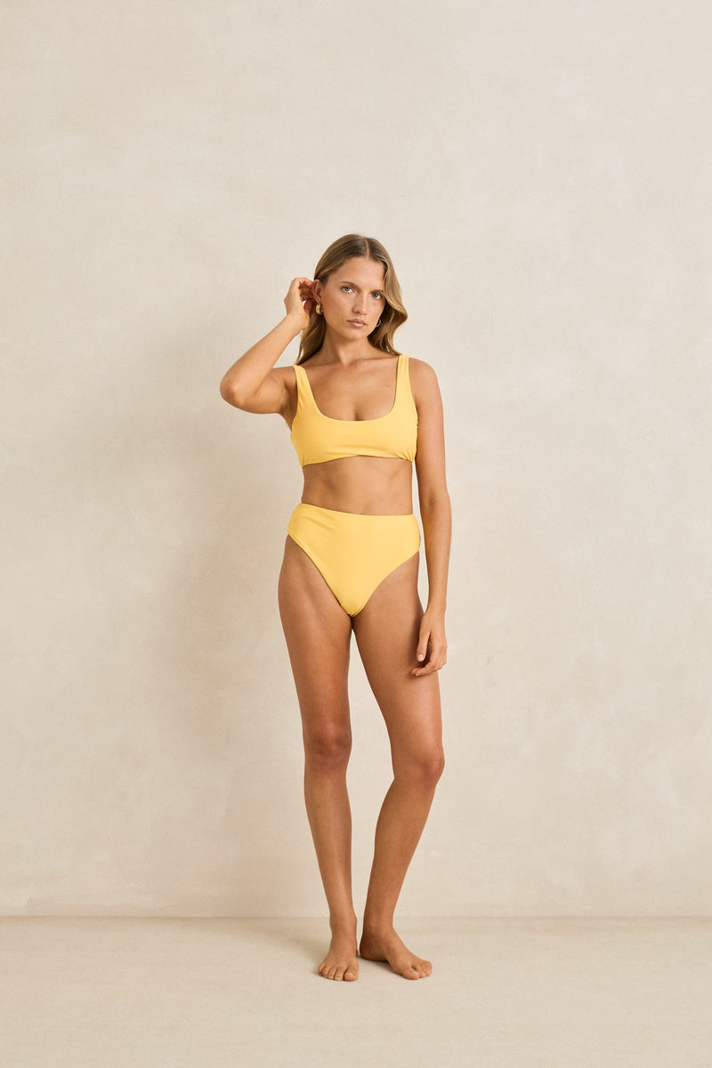 Classic Hi Waist Pant Butter