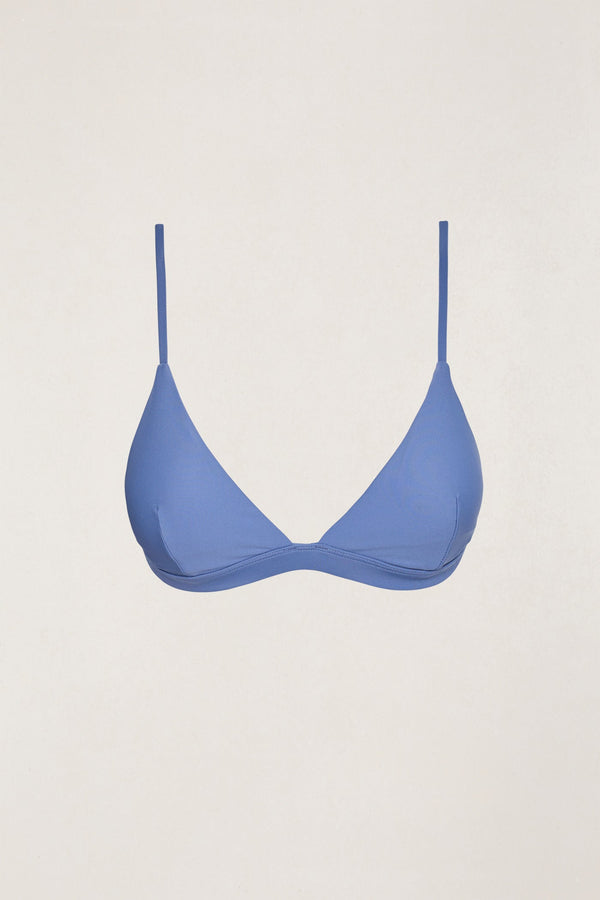 Classic Bralette Top Steel Blue