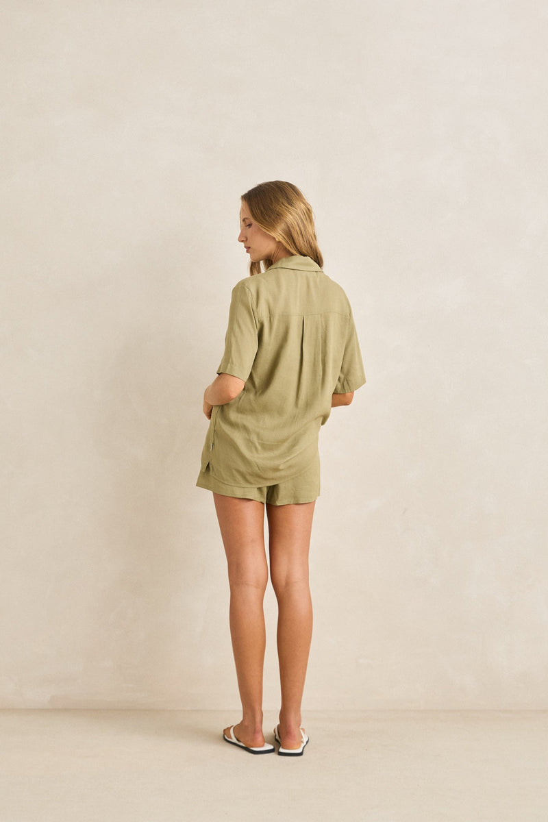 Classic Lounge Shirt Olive