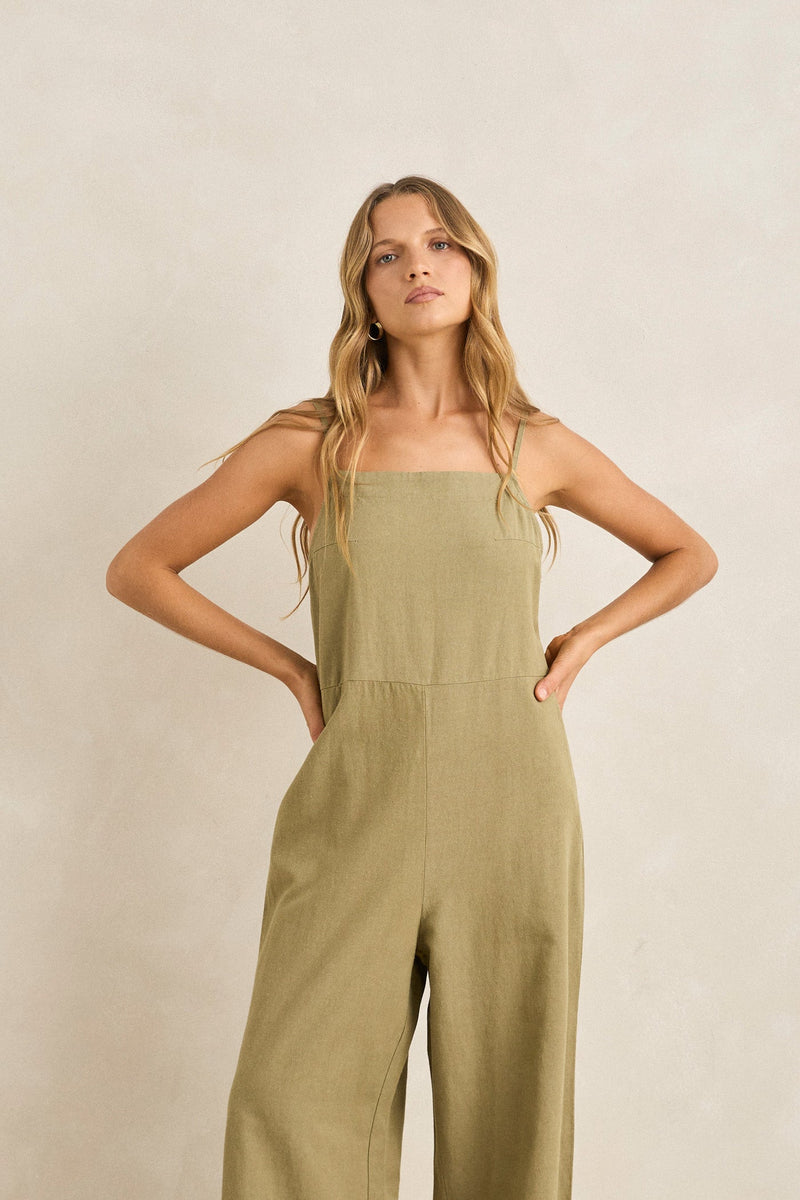 Classic Jumpsuit Olive