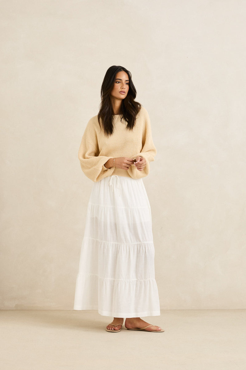 Classic Knit Jumper Butter