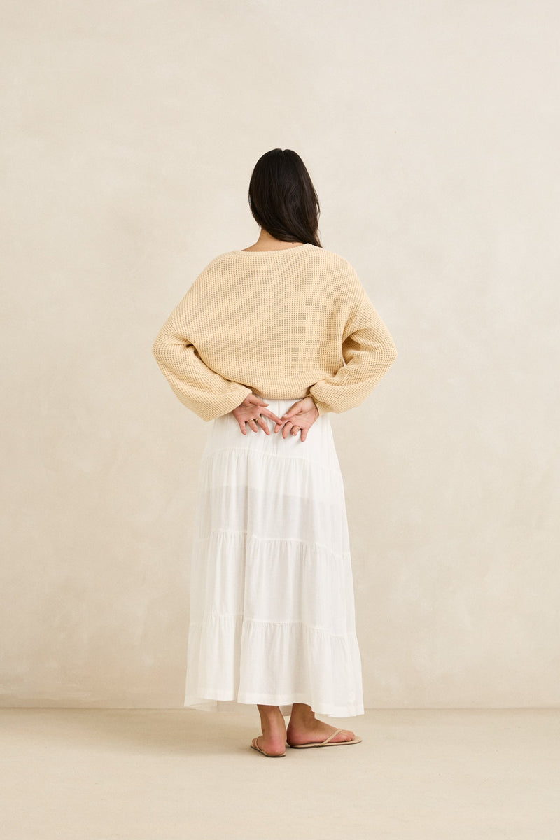 Classic Knit Jumper Butter