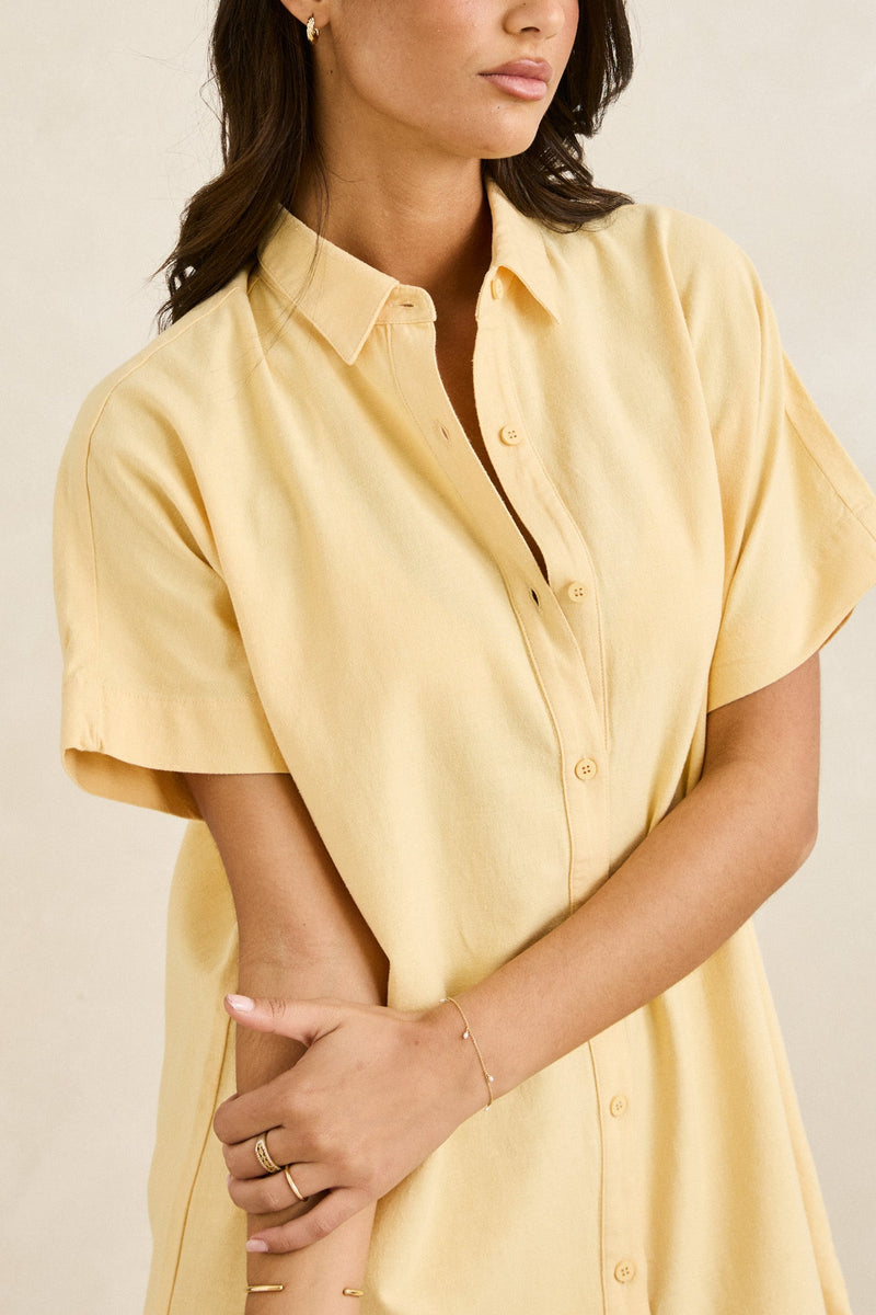 Classic Shirt Dress Butter
