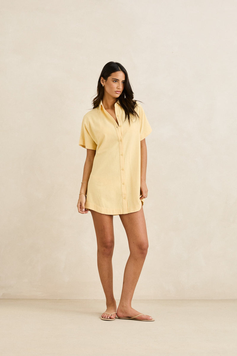 Classic Shirt Dress Butter