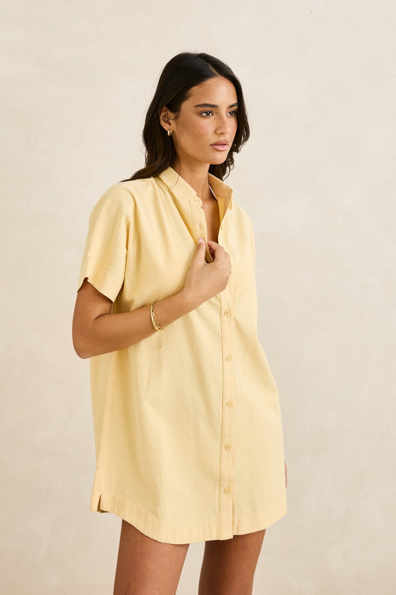 Classic Shirt Dress Butter