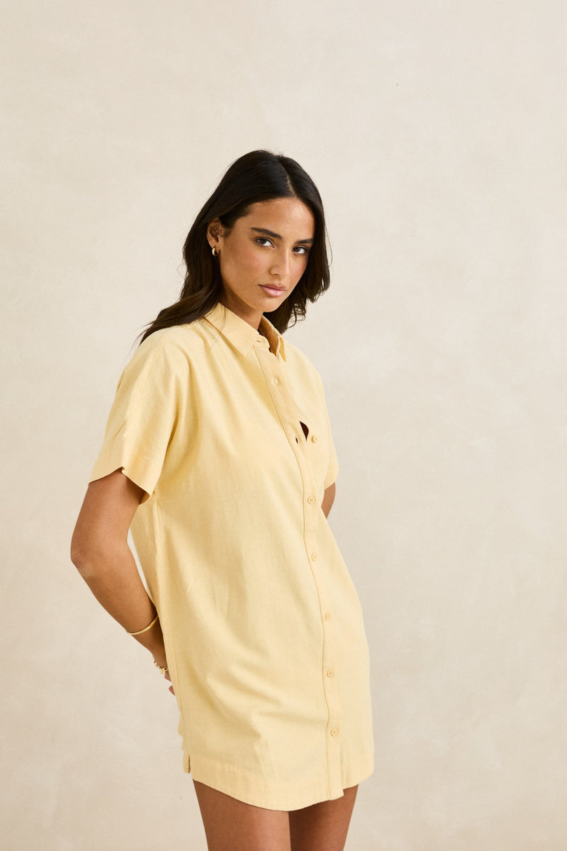 Classic Shirt Dress Butter