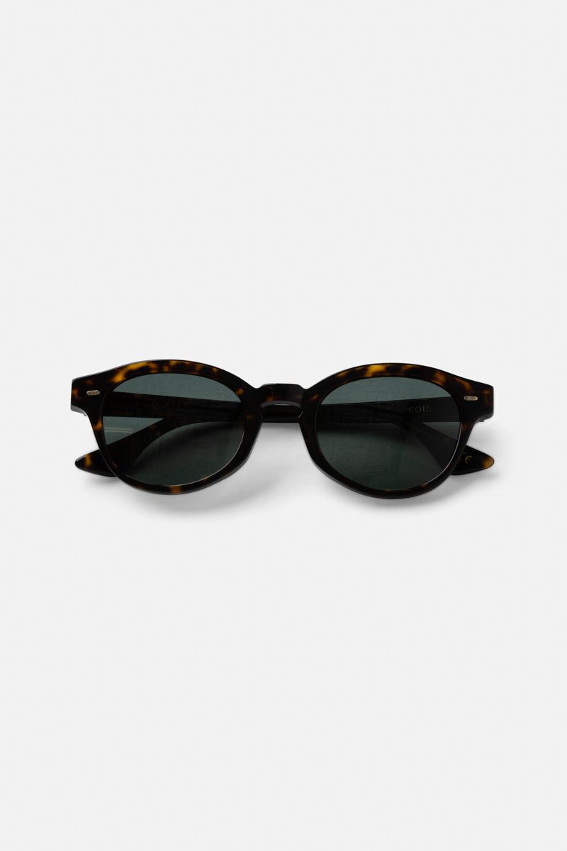 EPOKHE - Coil - Dark Tortoise Polished / Green Polarized