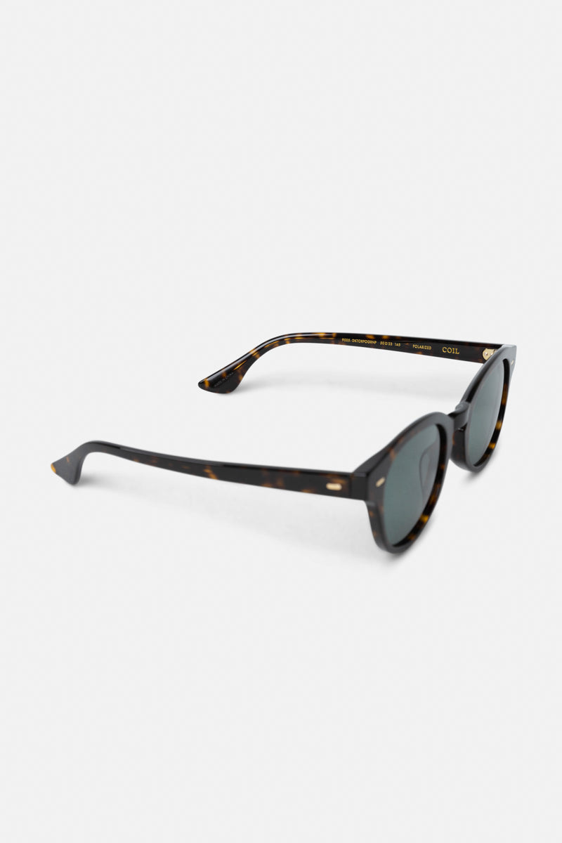 EPOKHE - Coil - Dark Tortoise Polished / Green Polarized