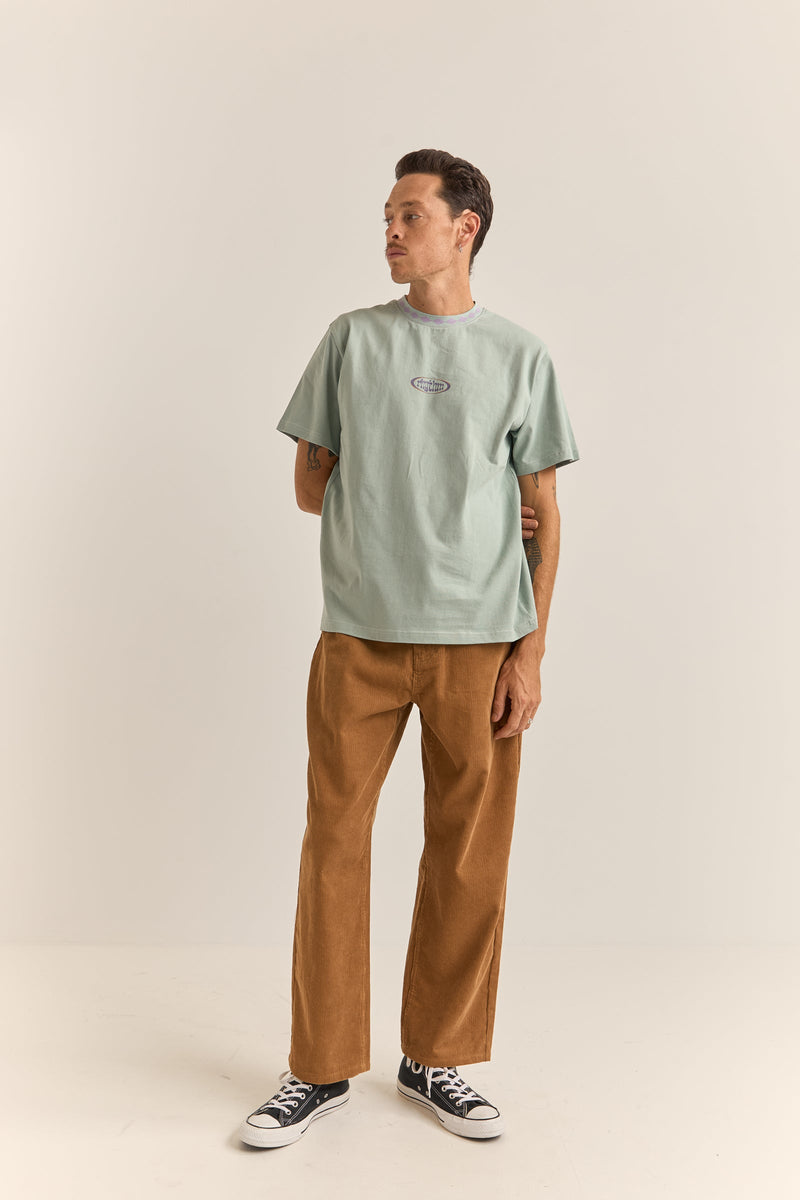 Flow Vintage Ss T-Shirt Teal