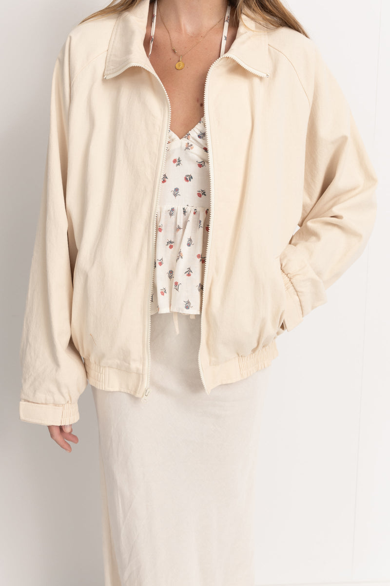 Santa Monica Bomber Jacket Cream