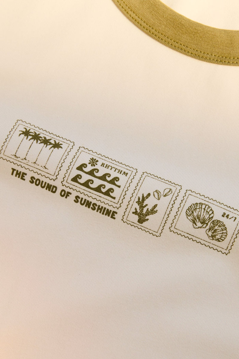 Sunshine Stamp Tee Sage