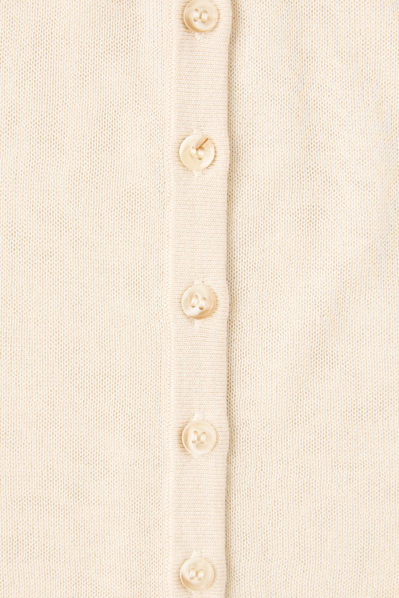 Rumi Sheer Knit Set Natural