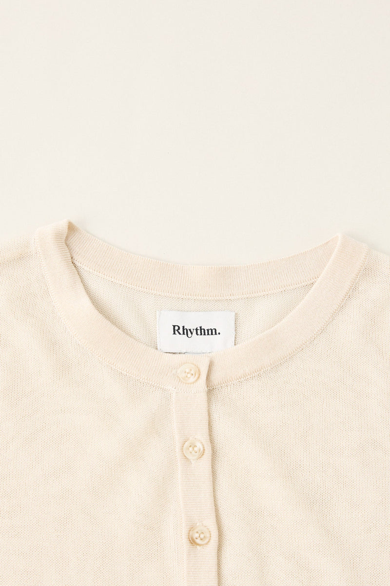 Rumi Sheer Knit Set Natural