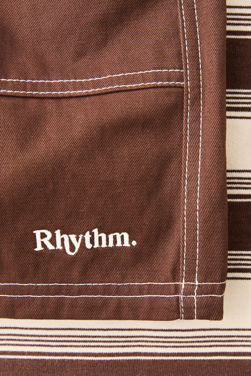 Contrast Stitch Jam Chocolate