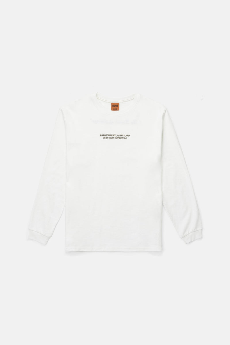 Local Terry Ls T-Shirt White