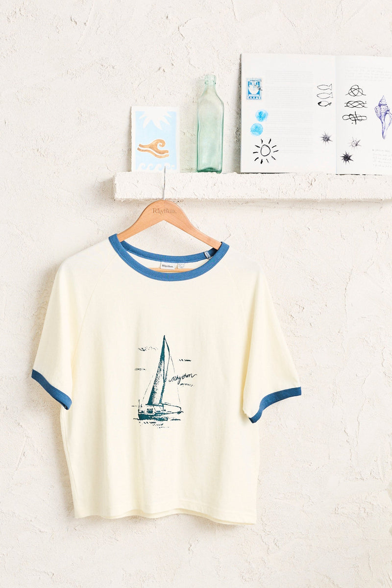 Sailer Ringer Tee Cream