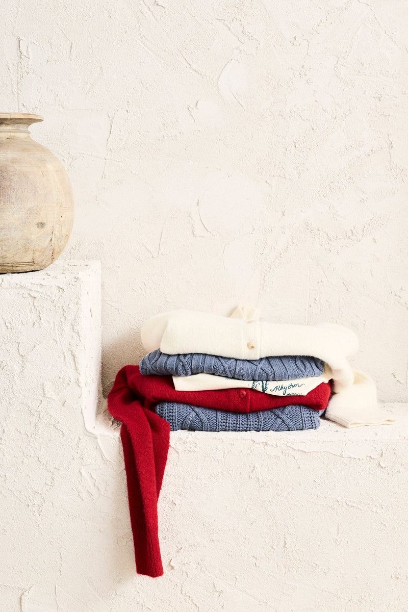 Estelle Fluffy Cardigan Cream