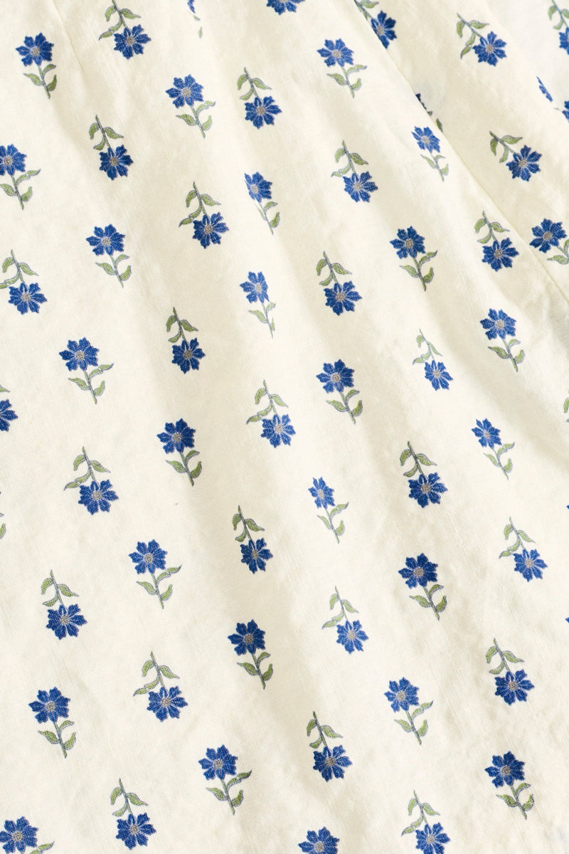 Harlow Lace Midi Dress Floral