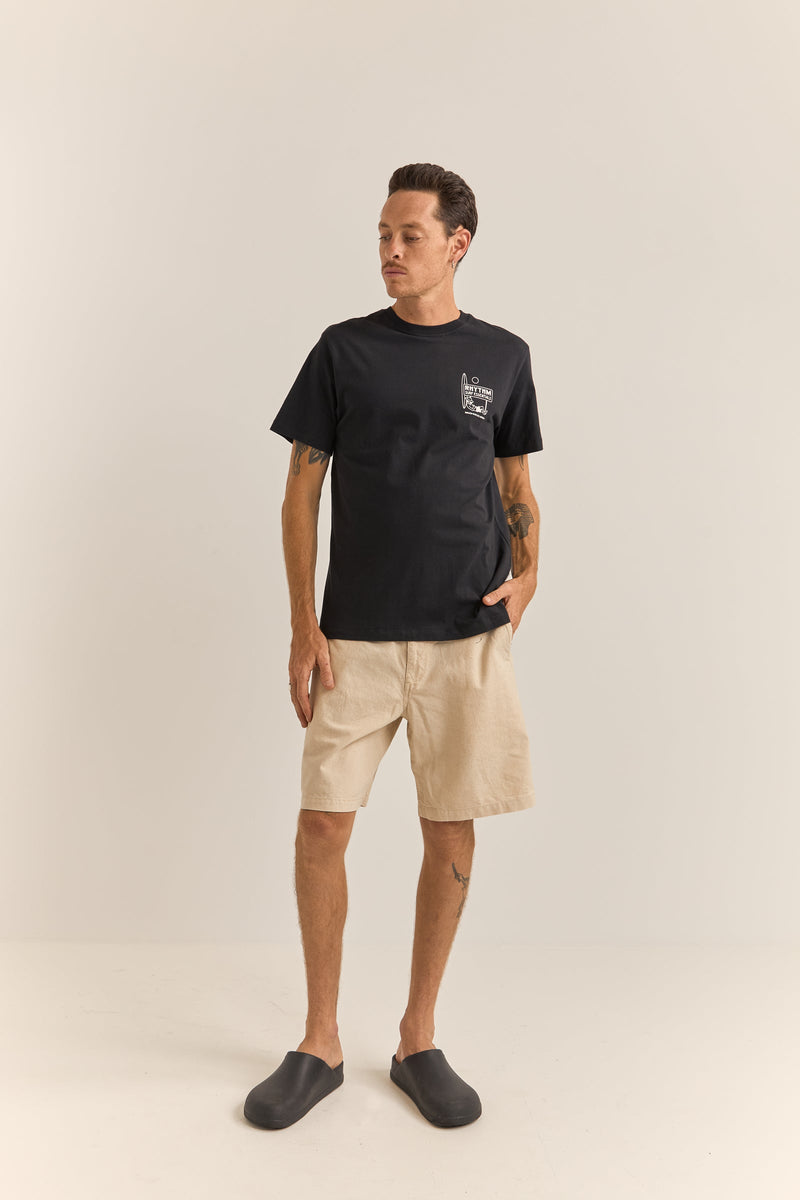 Siesta Tee Black