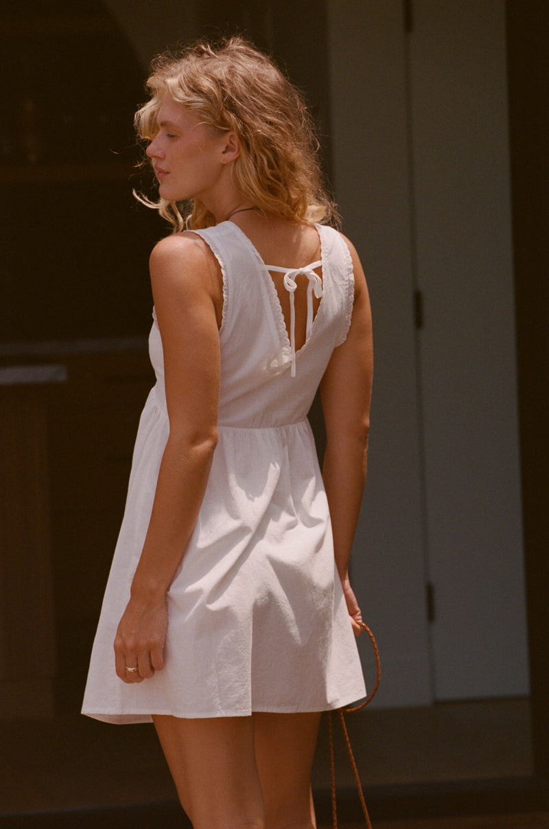 Presley Dress Off White