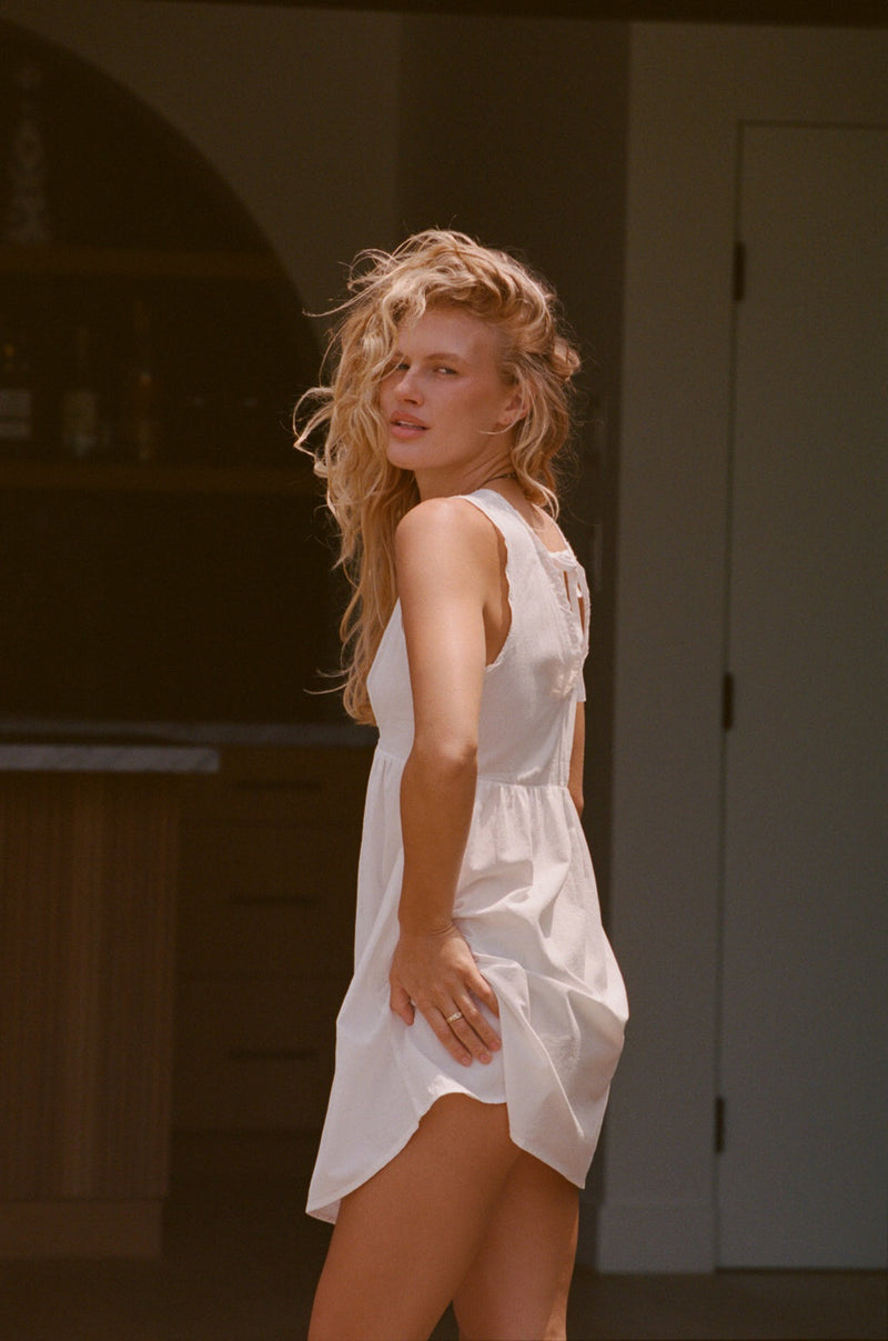 Presley Dress Off White