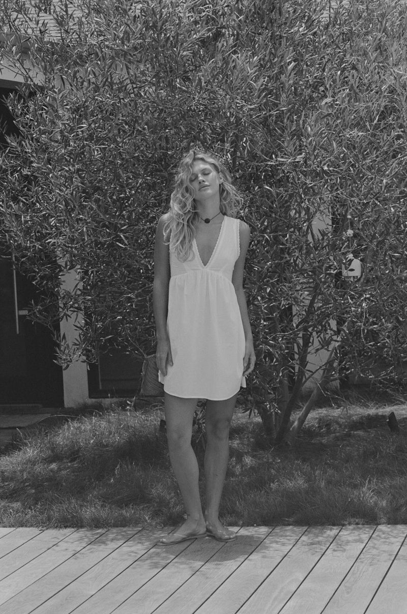 Presley Dress Off White