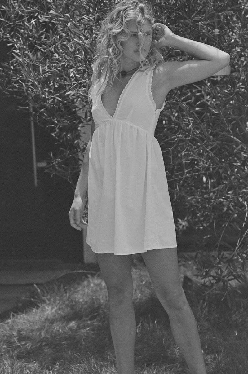 Presley Dress Off White