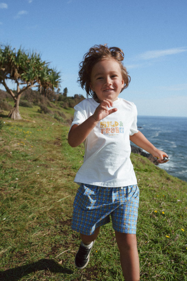 Kids Wild And Free Ss T-Shirt