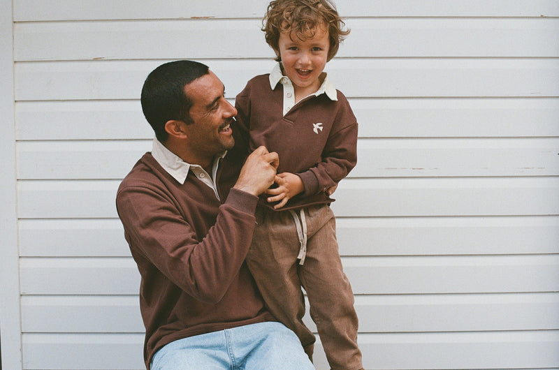 Kids Dreamin Ls Rugby Polo