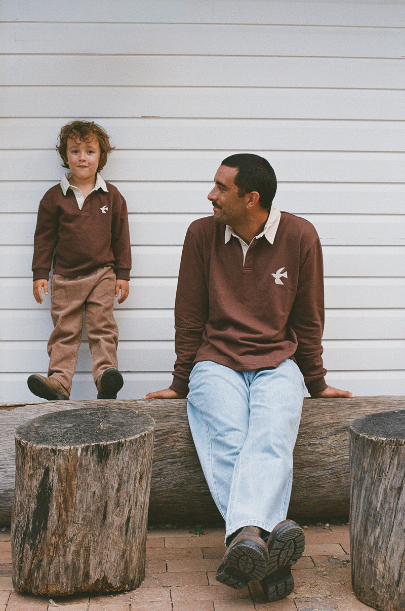 Kids Dreamin Ls Rugby Polo