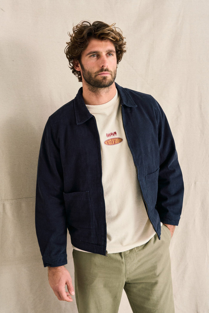 Twill Duty Jacket Midnight Navy